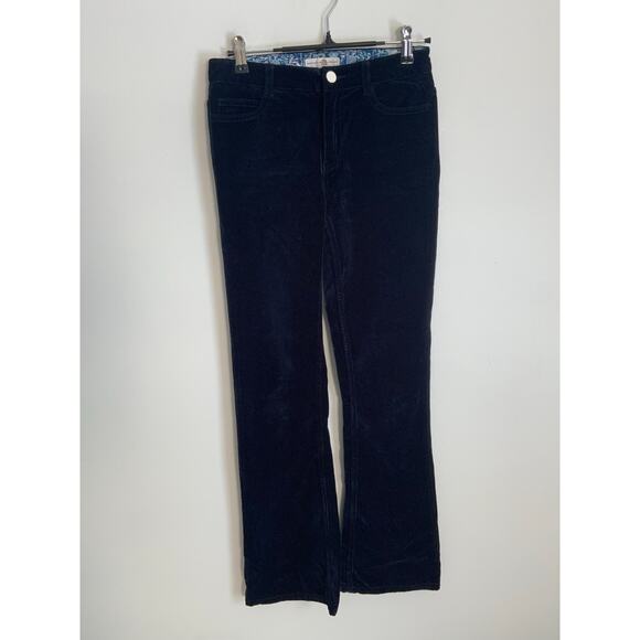 Brown, Bowen‎ & Company Palmetto Pearl Pants- Nantucket Navy Velvet - Picture 3 of 5